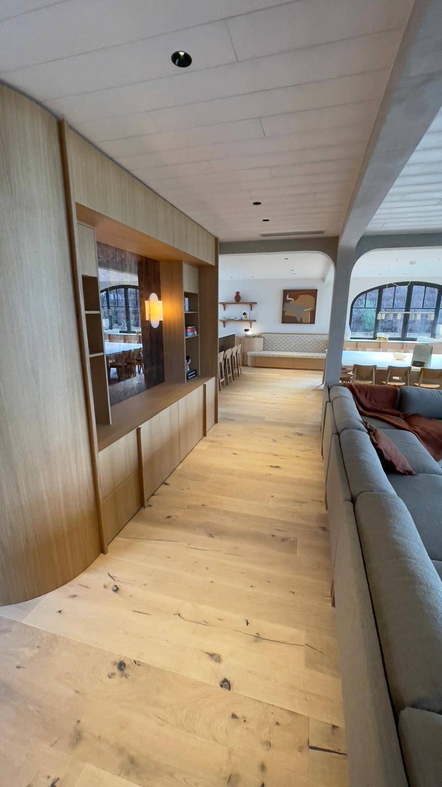 Finition huilée d’un parquet posé dans une maison bordelaise 