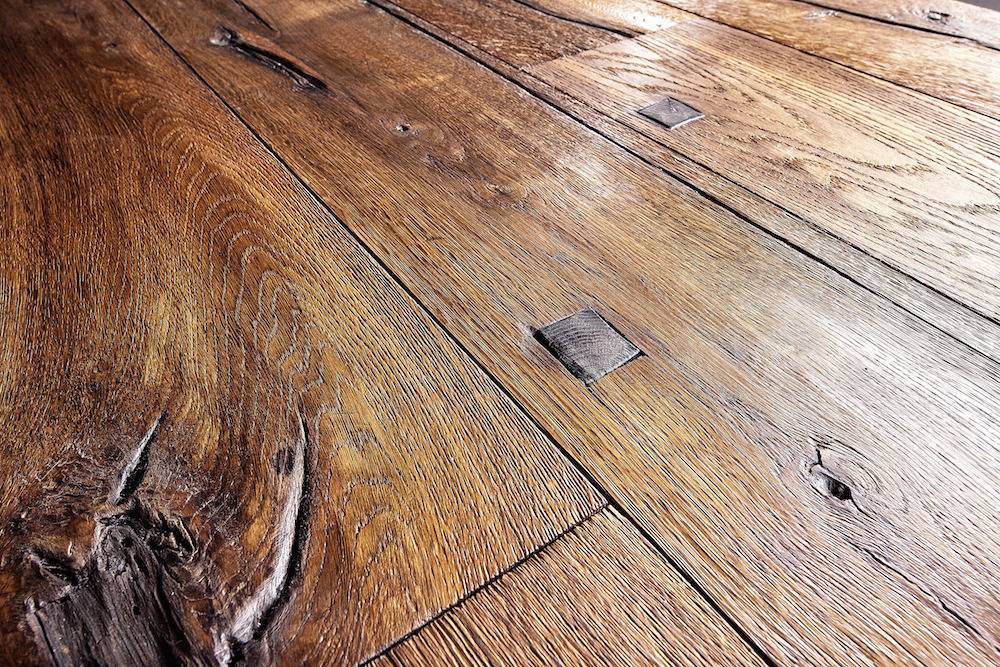 parquet chêne effet vieilli bordeaux 