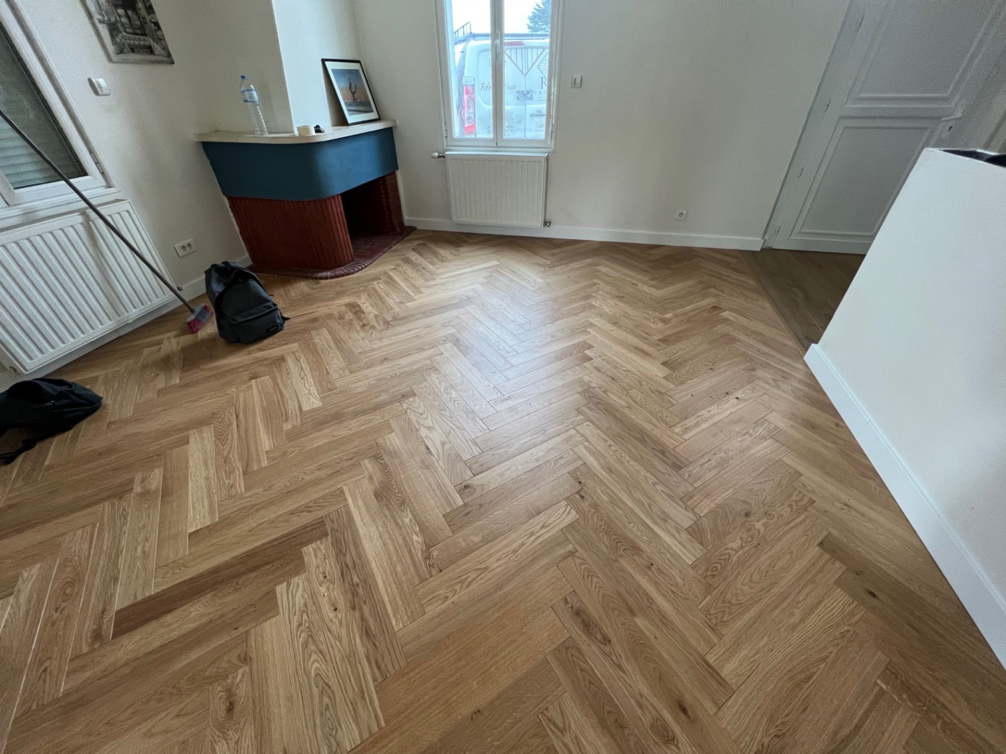 acheter parquet bâton rompu chêne naturel vernis 