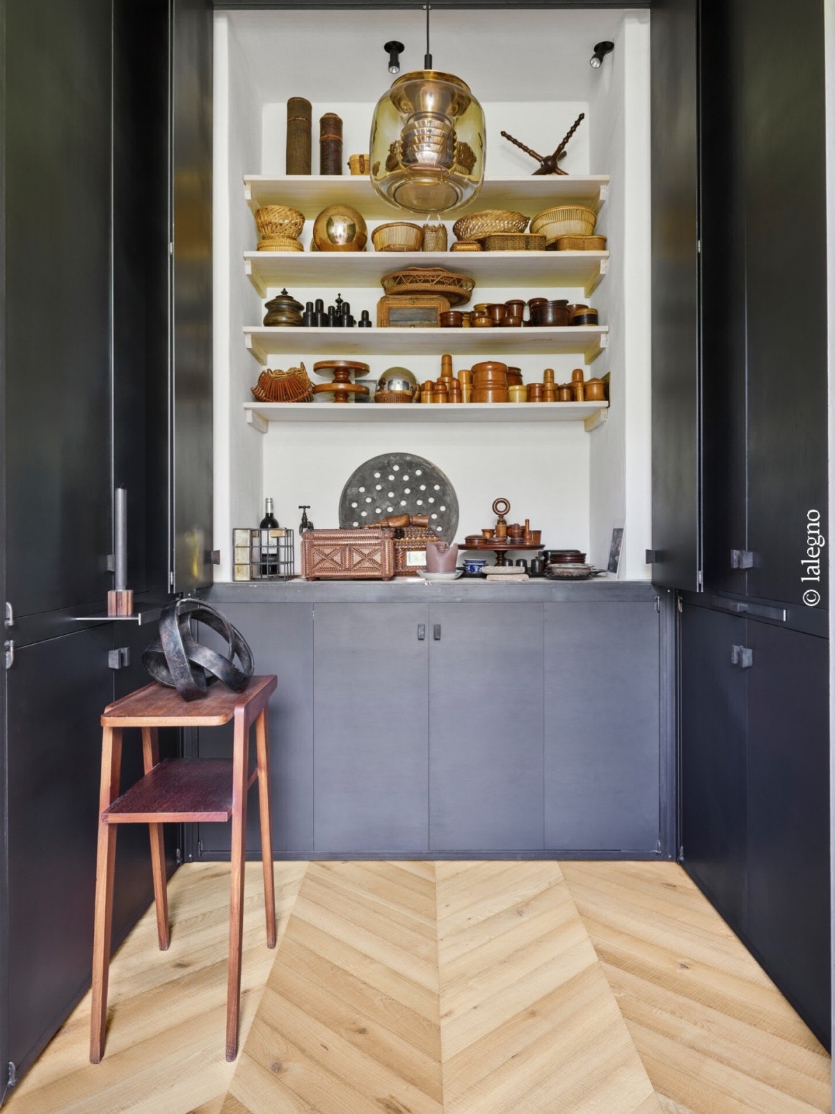 Parquet contrecollé point de Hongrie - 