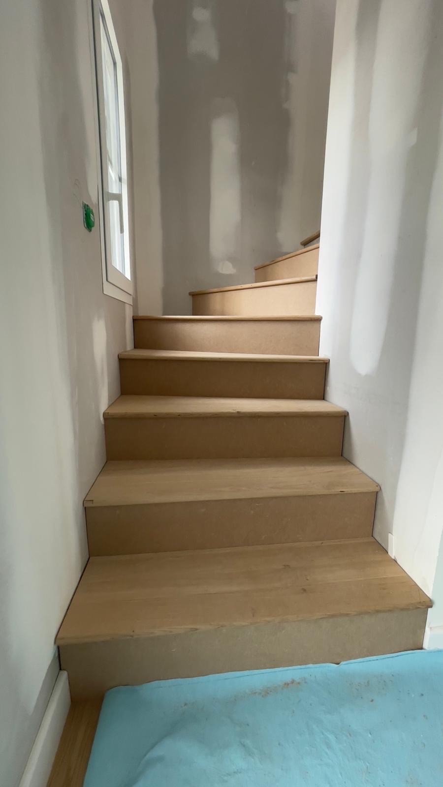 Habillage Escalier en Marche Chêne Massif