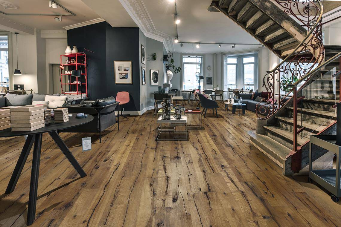 parquet chêne contrecollé effet vieilli rustique bordeaux 