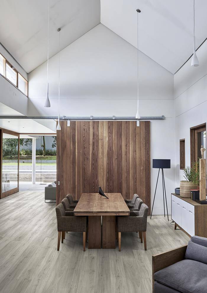 Parquet vinyle blanchi pose flottante 