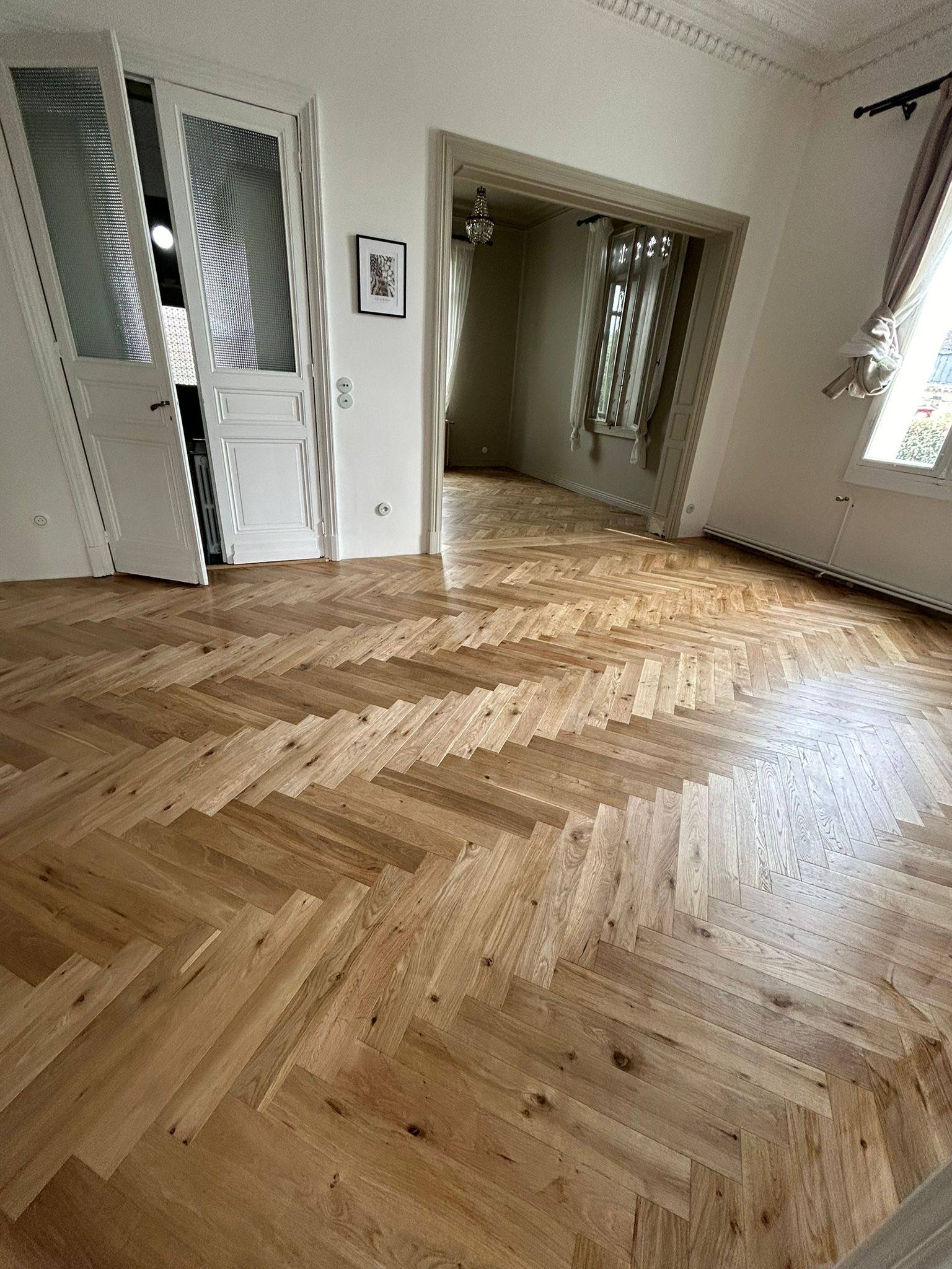 Pose parquet Bâton rompu RM PARQUET Bordeaux 