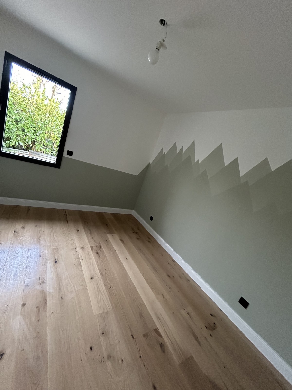 Charme rustique parquet en chêne à Bassens