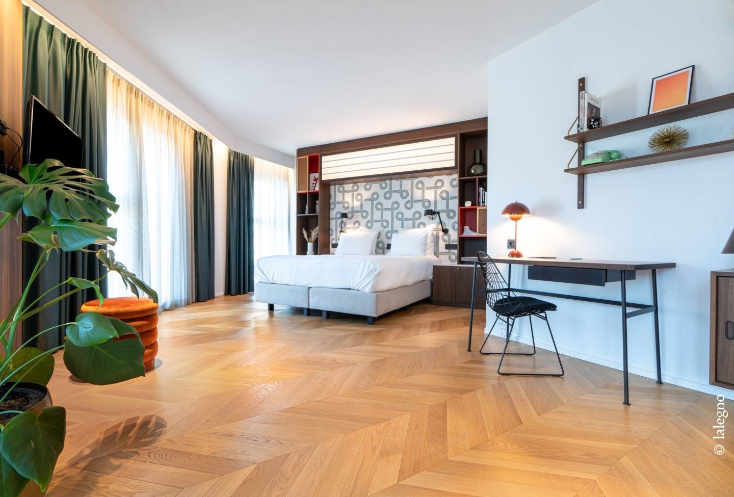 RM Parquet Bordeaux pose point de hongrie 