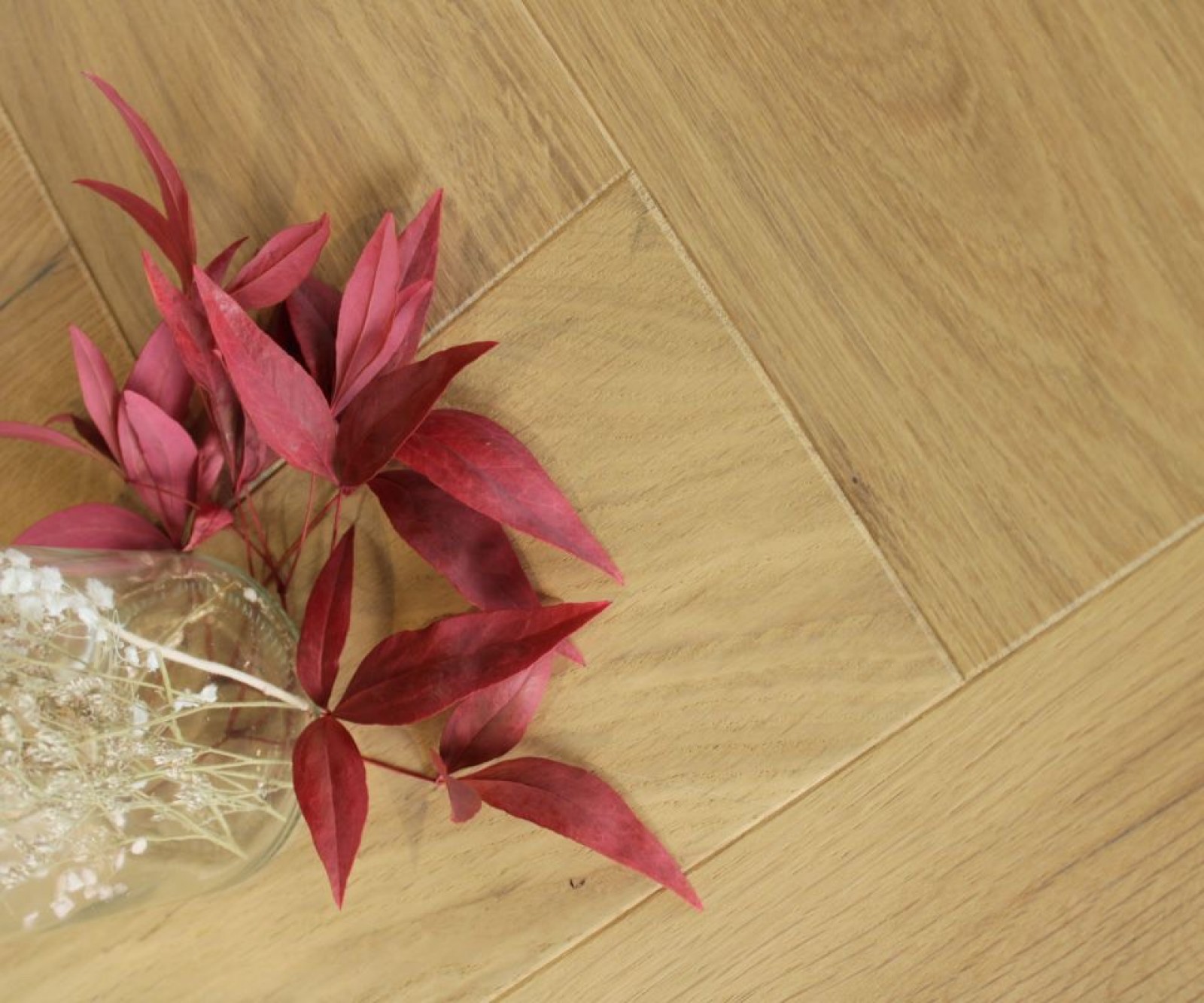 Parquet contrecollé Bâton Rompu - RM B Cream