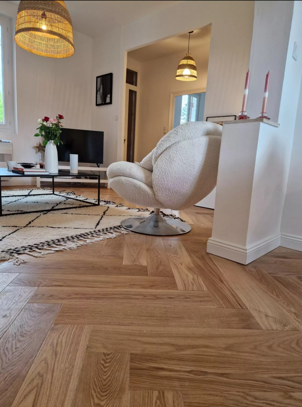 RM 130 Bâton Rompu  l’élégance du chêne contrecollé par RM Parquet Bordeaux