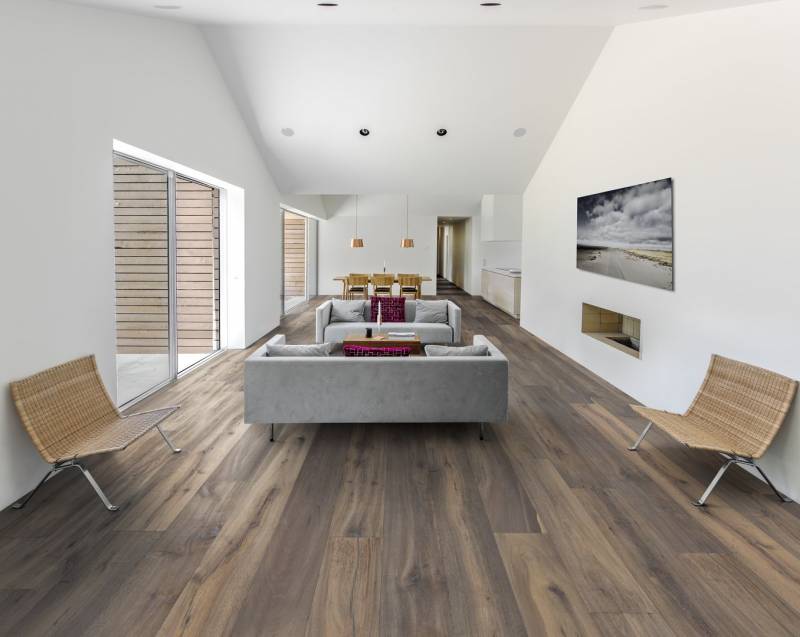 Parquet chêne contrecollé lames larges ESPACE