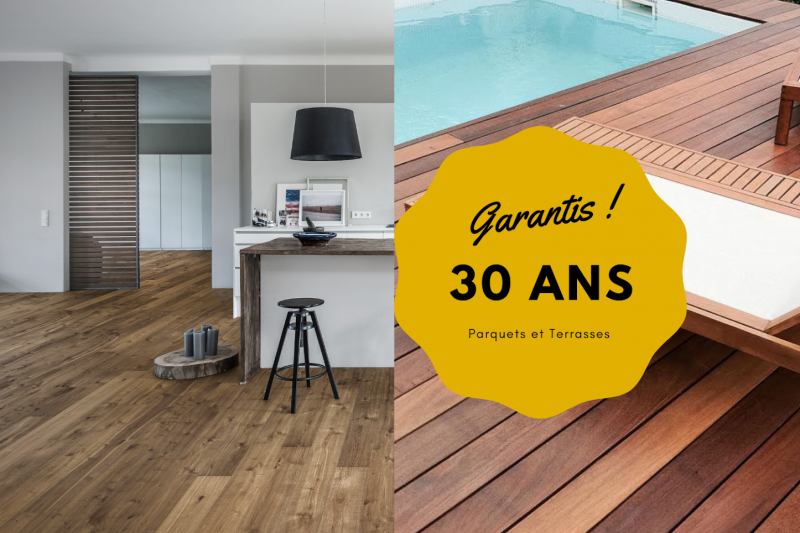 Parquet et Terrasse Garantis 30 ans Bordeaux métropole et bassin d'Arcachon