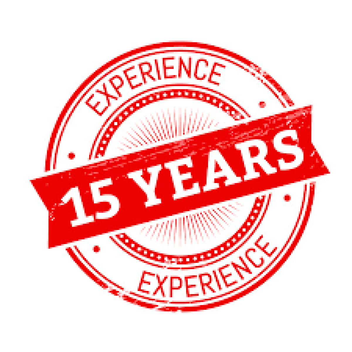 15 ans d'expérience