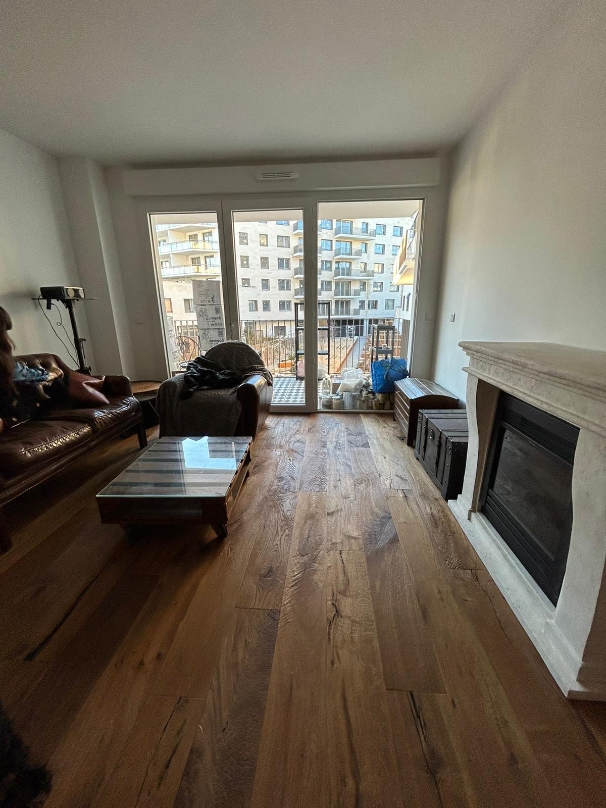 Pose de Parquet Contrecollé Lalegno à Bordeaux référence Guyane